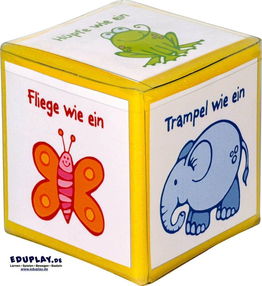 Eduplay Taschenwürfel Klein 8 cm Bild 1