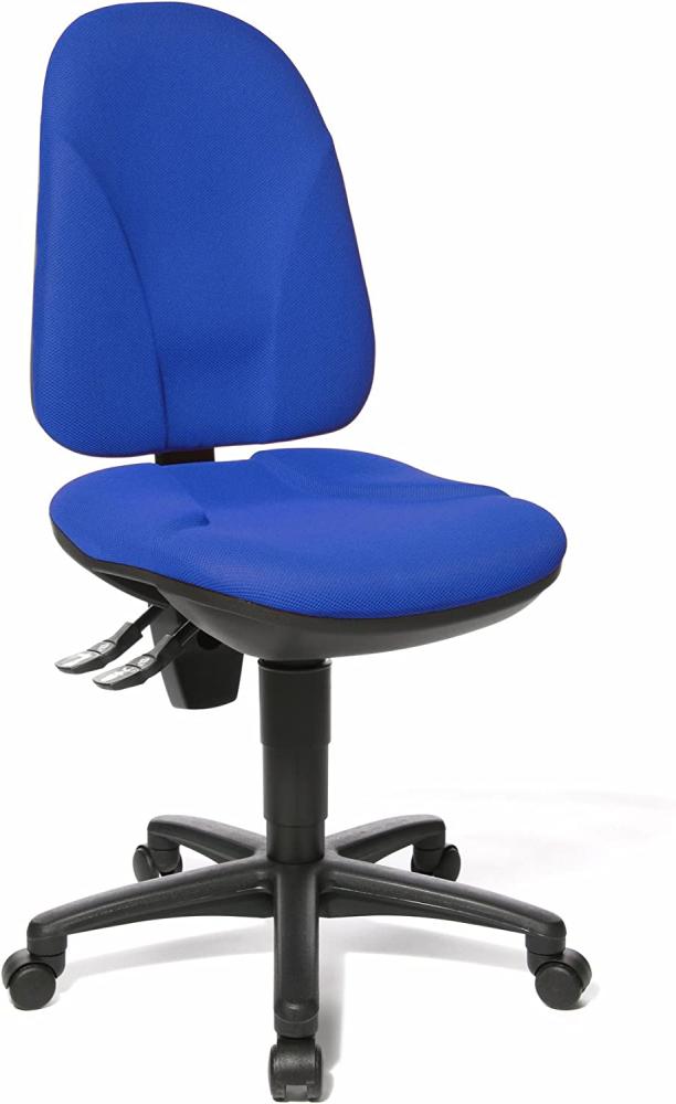 Bürodrehstuhl Wellpoint 10 blau TOPSTAR 8050 BD6 ohne Armlehnen Bild 1