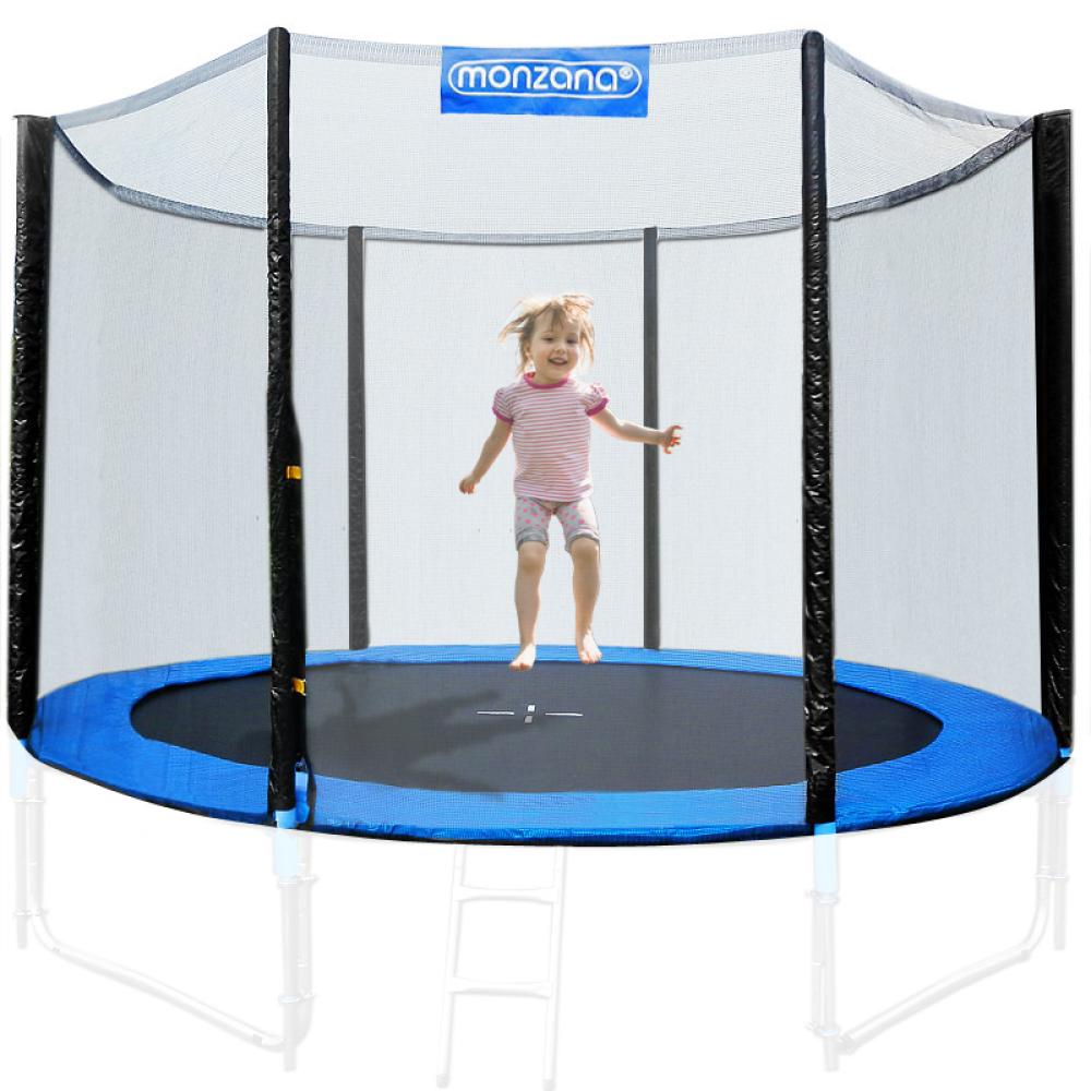 Monzana Sicherheitsnetz für Rundtrampoline mit 366 cm Durchmesser Bild 1