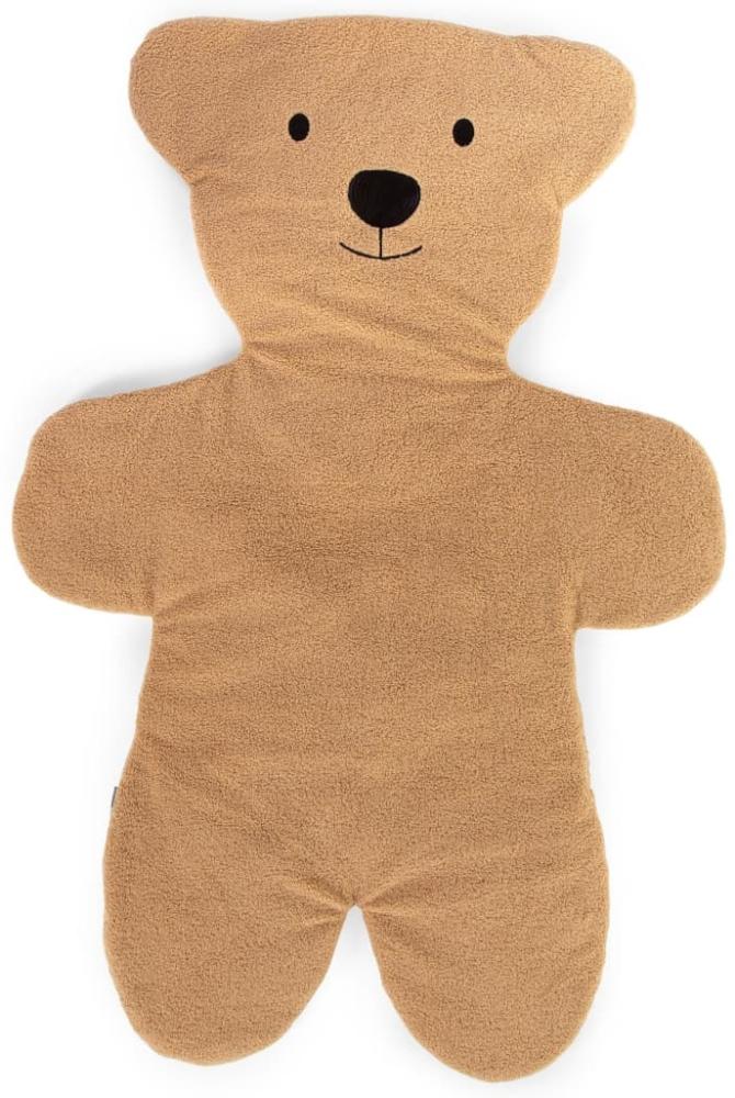 CHILDHOME Teddy-Krabbeldecke Groß 150 cm Beige Bild 1