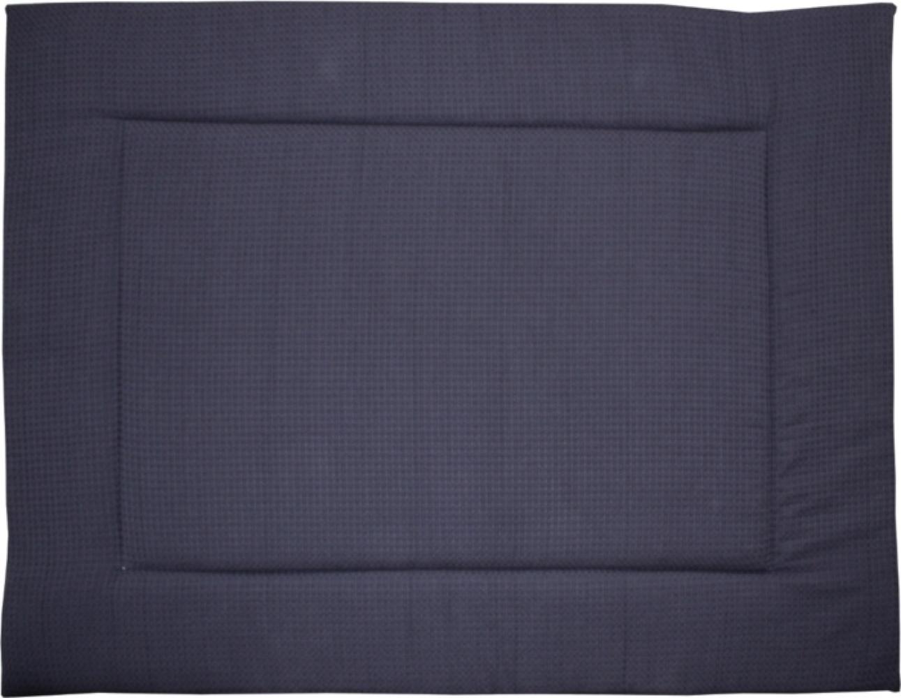 Bink Bedding Pique Laufstallteppich Marineblau 80 x 100 cm Bild 1