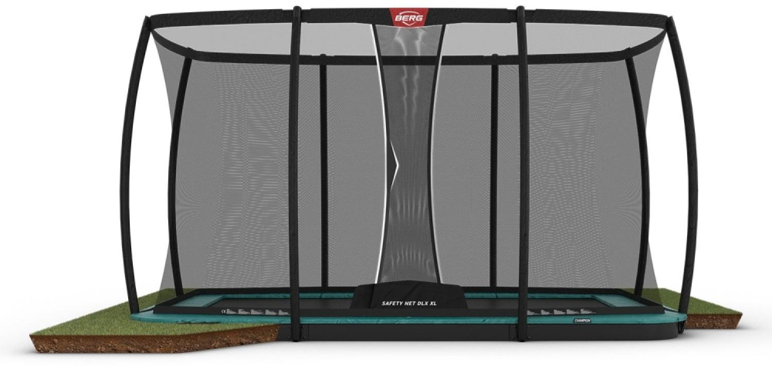 BERG Ultim Champion FlatGround 410 Green / grün + Safety Net DLX XL Bild 1