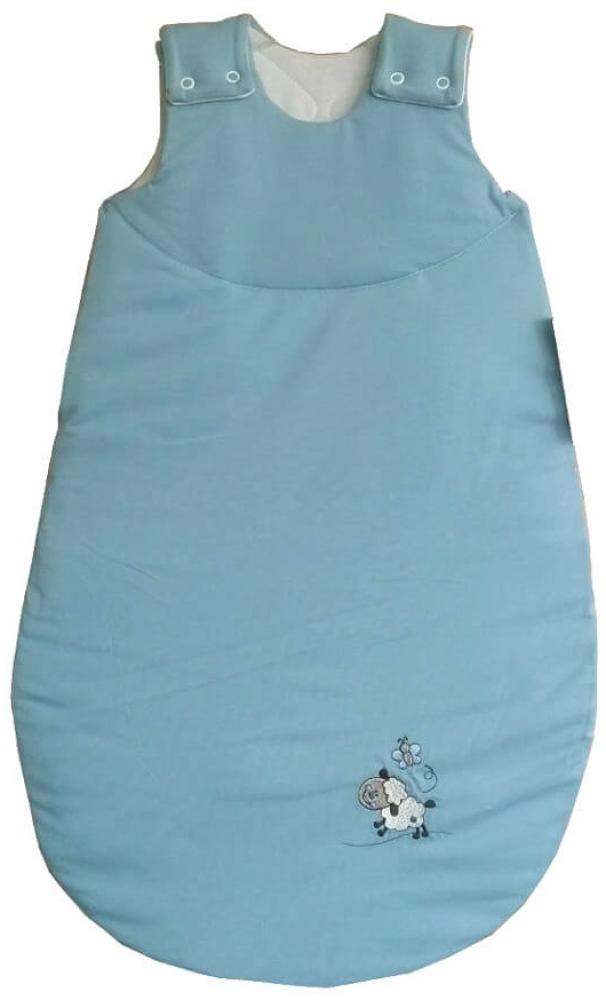 Odenwälder 1191-270/205 Jersey Schlafsack 60 cm sky blue, Stickerei:... Bild 1