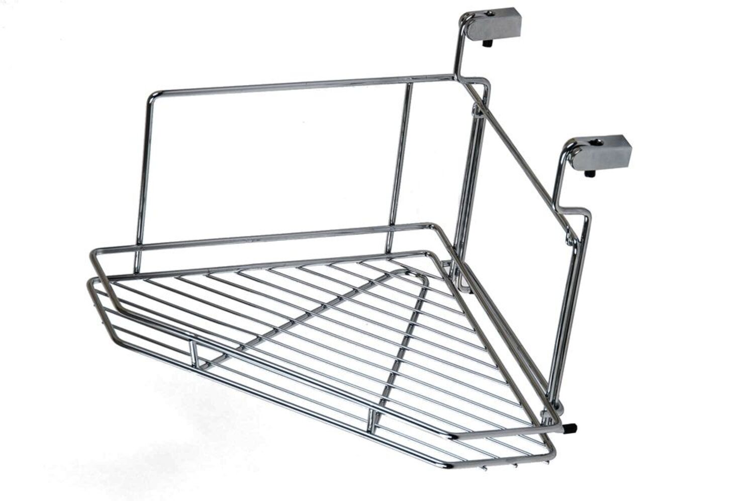 Wesco Relingsystem Eckregal Küchenreling Eckablage rechts und links Gewürzregal Bild 1