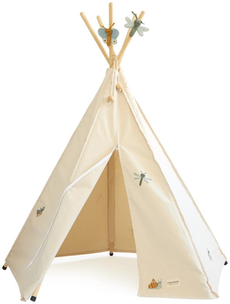 Indianerzelt Hippie Tipi aus Stoff, \"Baby Bugs\", in natur, von roommate Bild 1