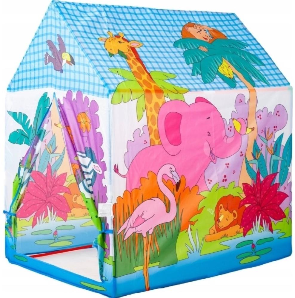 iPLAY Tent tent house playground for children zoo Ecotoys Bild 1