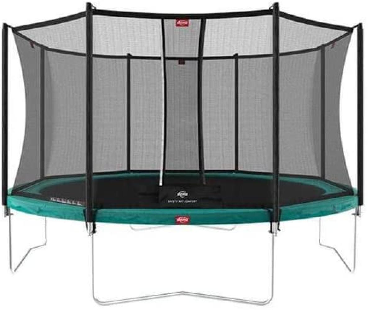 Berg 'Favorit Regular' Trampolin, 330 cm Durchmesser, ab 6 Jahren, bis 100 kg belastbar, inkl. Sicherheitsnetz 'Comfort', grün Bild 1