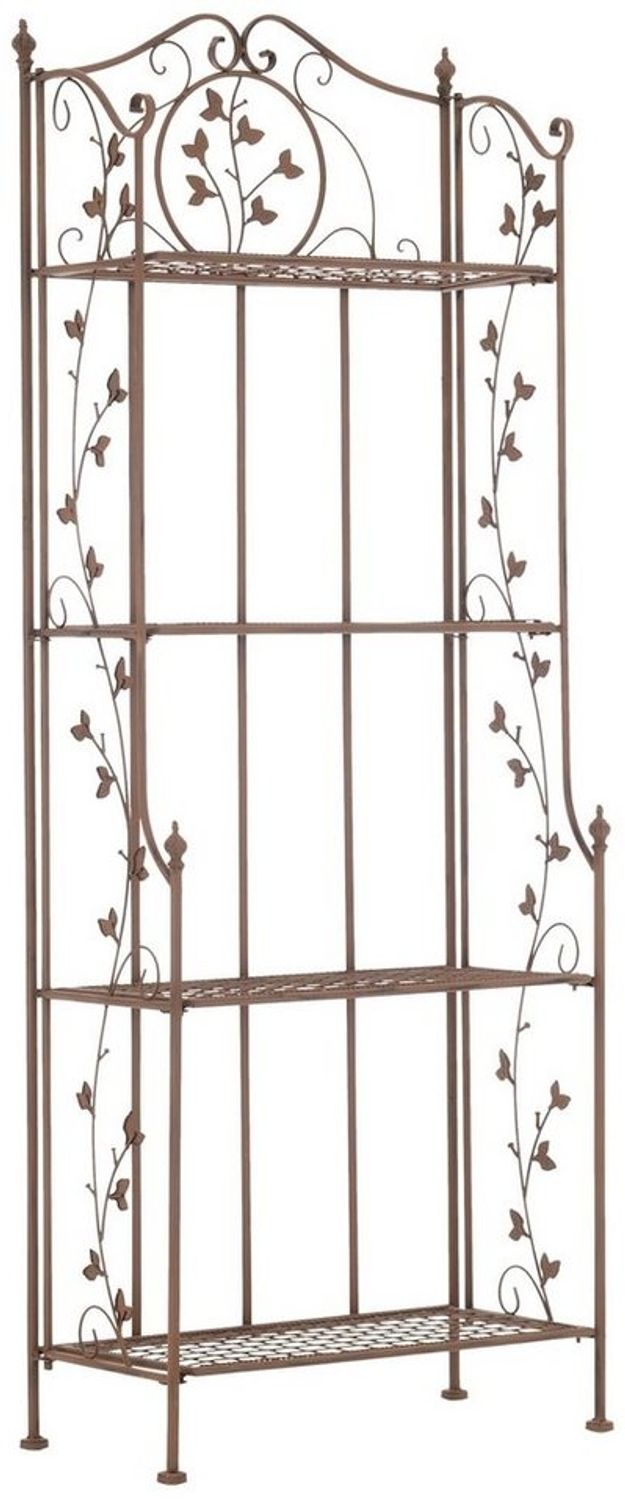 TPFGarden Standregal Aaron - Blumenständer - 4-stöckiges Pflanzenregal, Blumenregal - Pflanzengestell, Pflanzenständer mit den Maßen (HxB xT): 158 x 60 x 33 cm Bild 1