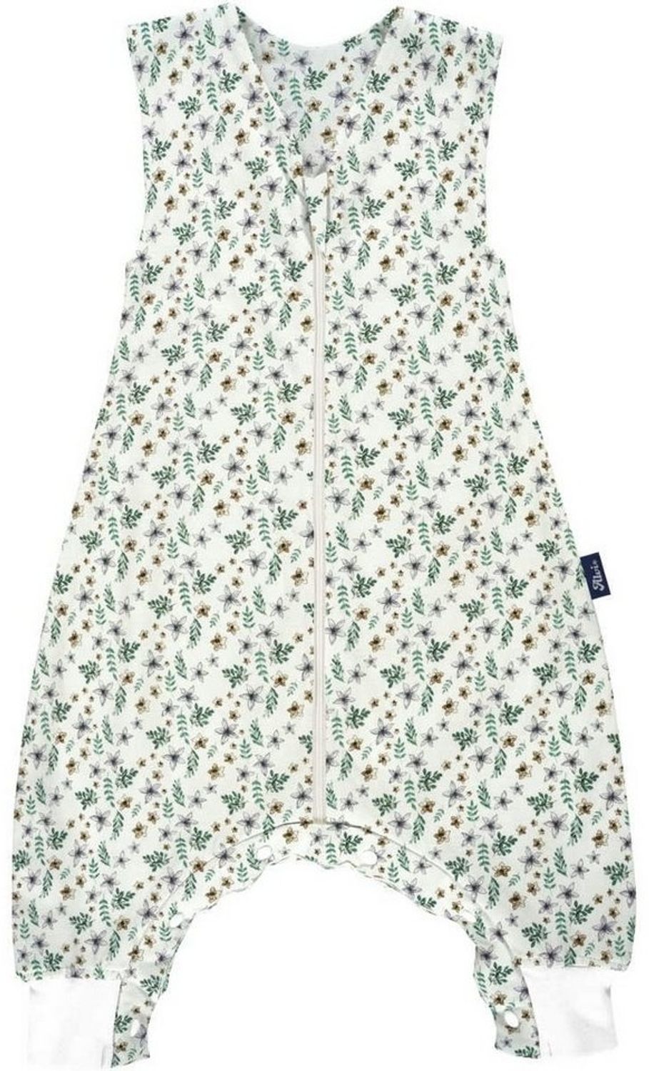 Alvi Sleep-Overall GOTS Petit Fleurs 70 Bild 1