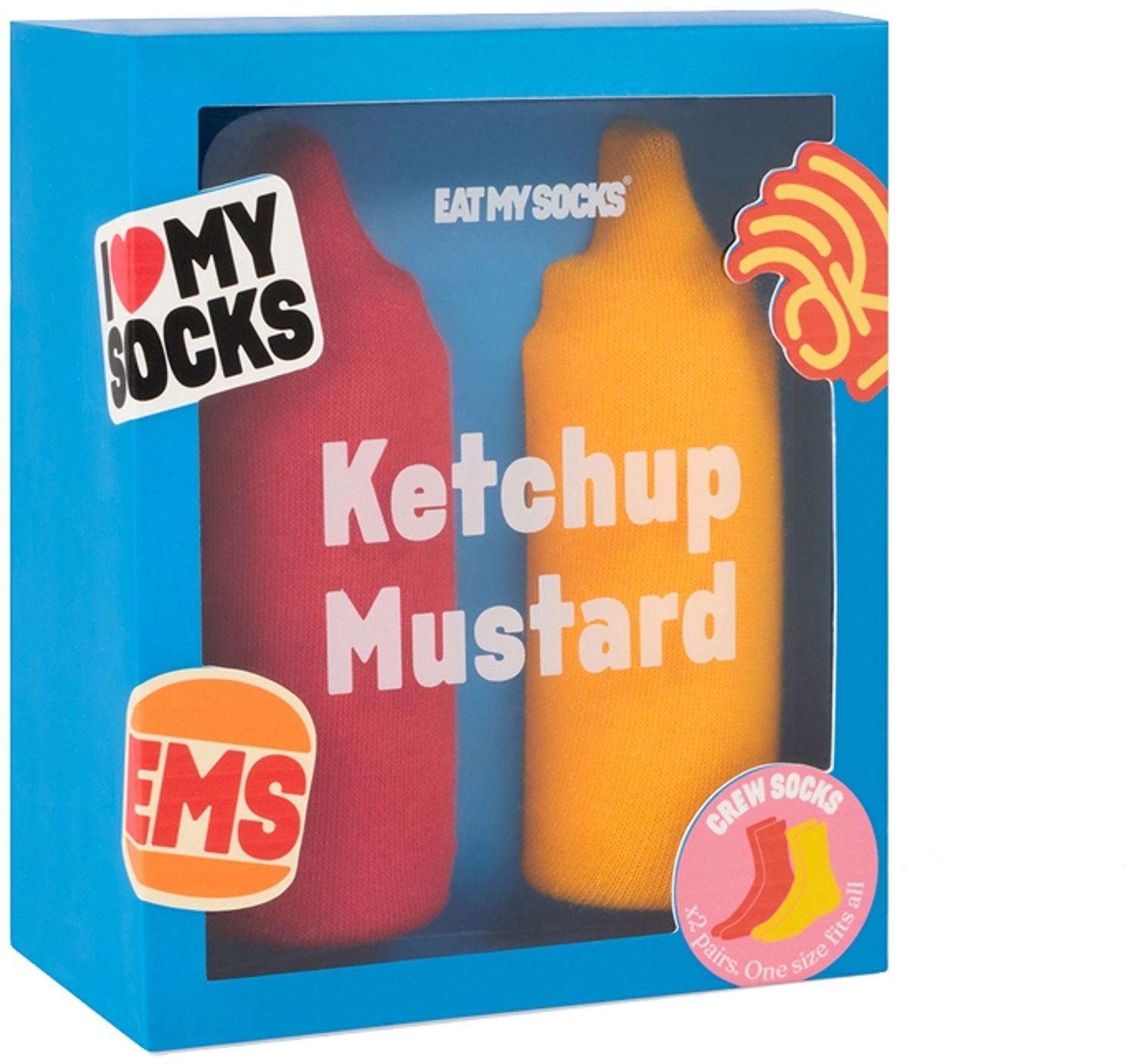 Doiy Socken 2-er Set EMS Ketchup&Mustard Bild 1