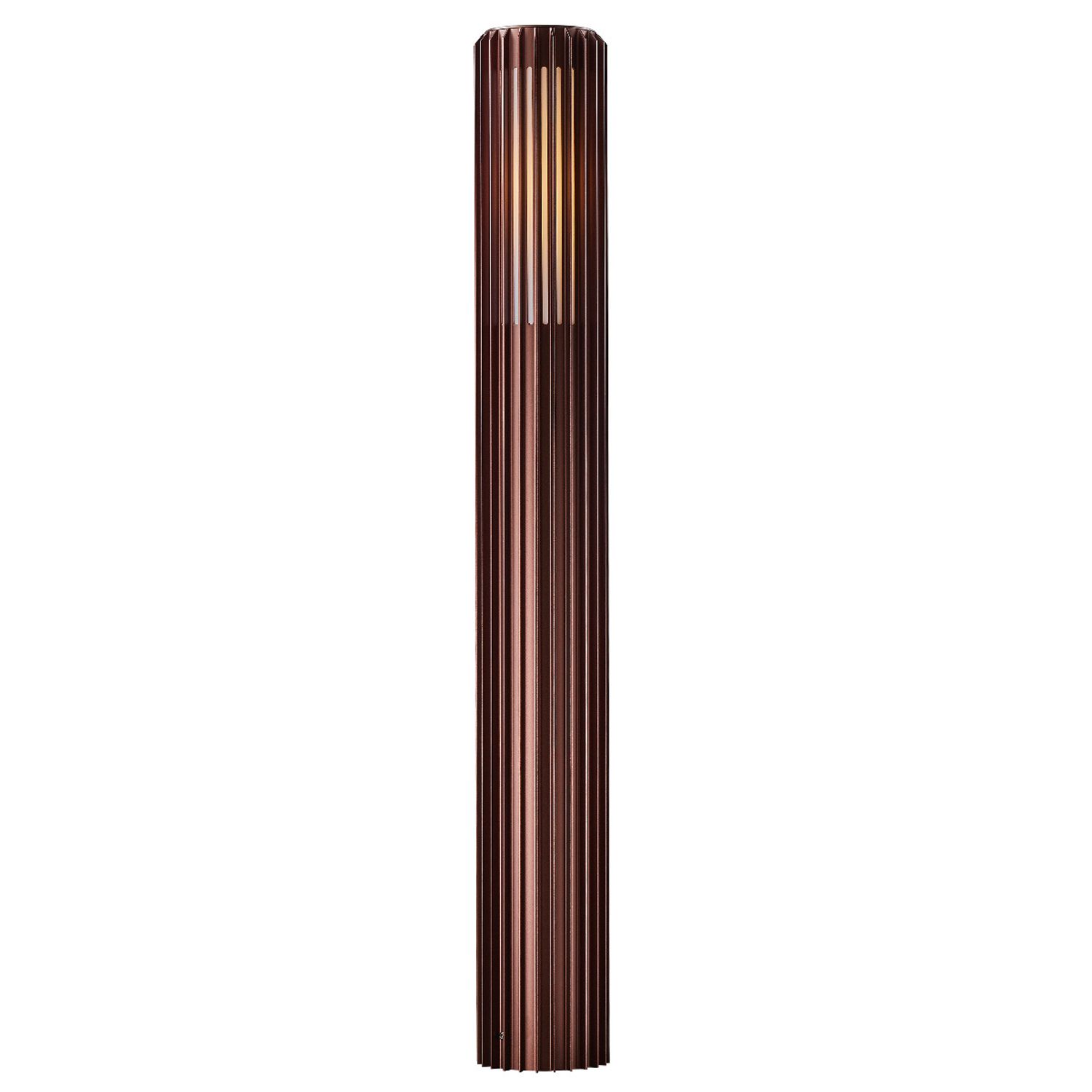 Wegeleuchte Alu metallisch braun Nordlux Aludra 95 IP54 E27 Bild 1