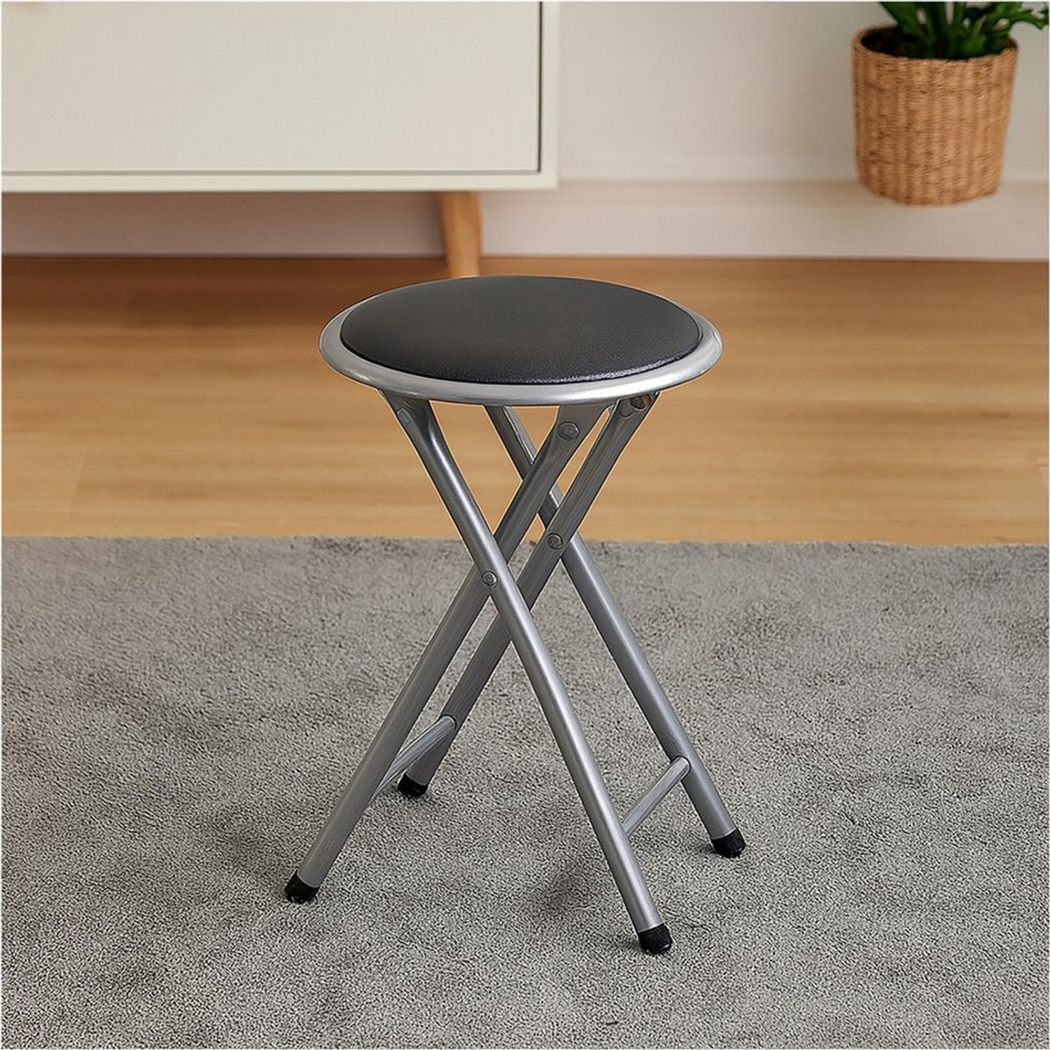 HTI-Line Hocker Klapphocker Dima PU (Stück, 1 St, 1 Hocker), Küchenstuhl Kunstleder Bild 1