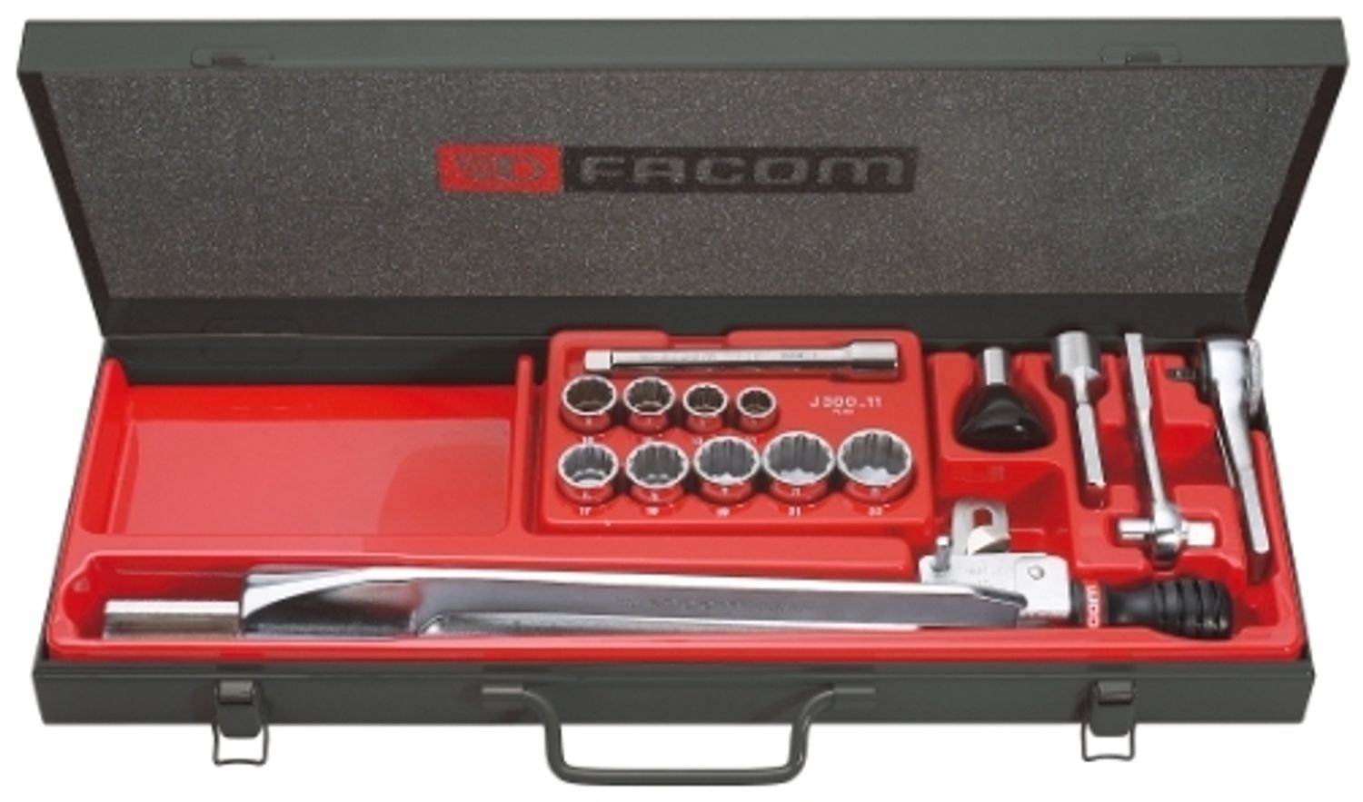 Facom Drehmomentschluessel 1/2Z, Set 15-tlg Bild 1