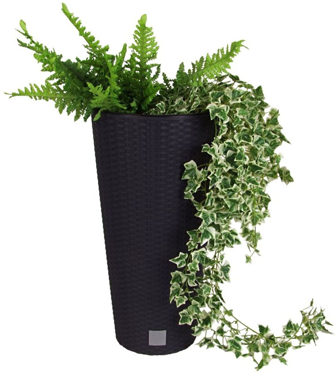 Polyrattan Pflanztopf 57,5x30cm Blumentopf Pflanzkübel Übertopf Blumenkübel Bild 1