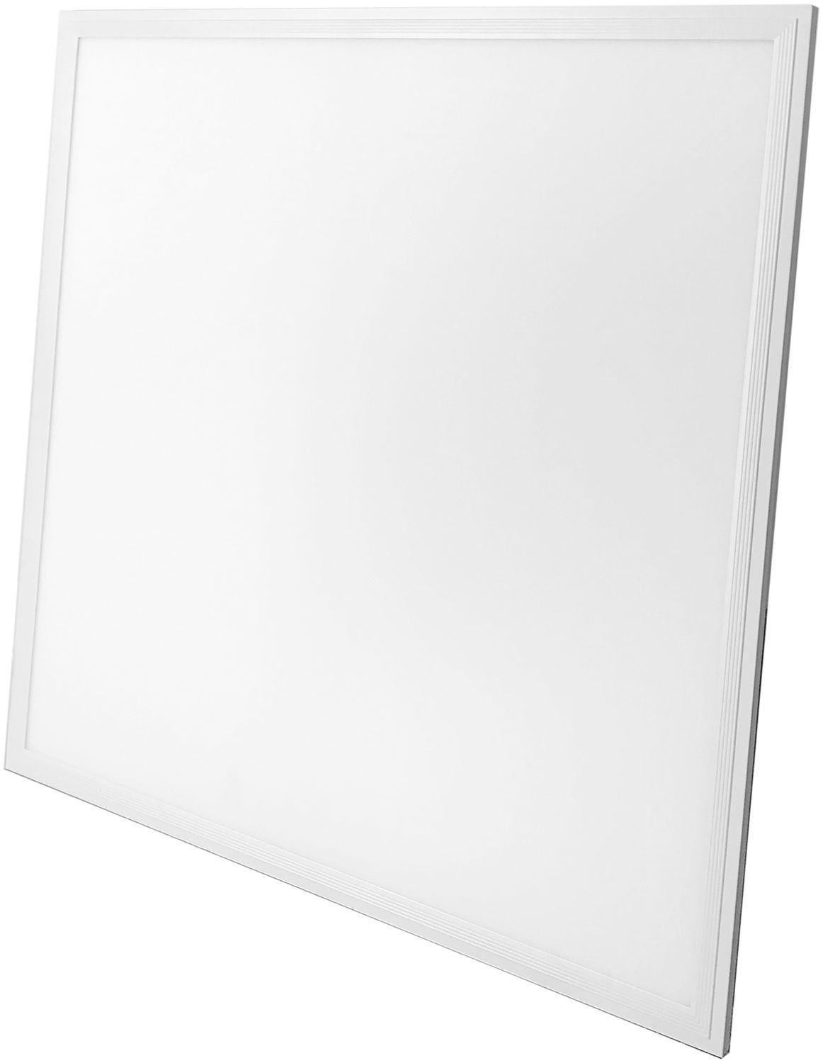 62x62 cm LED Panel Deckenleuchte Einbaupanel Ultraslim weißer Rahmen inkl. LED Trafo Kaltweiß Bild 1