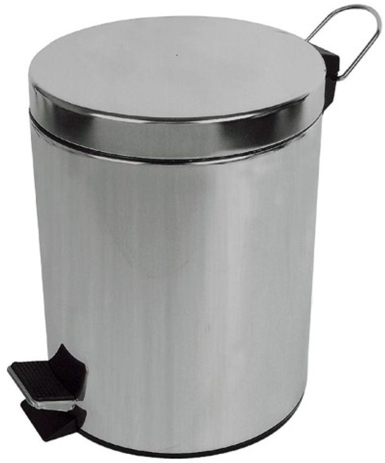Edelstahl Treteimer 5 L Bild 1