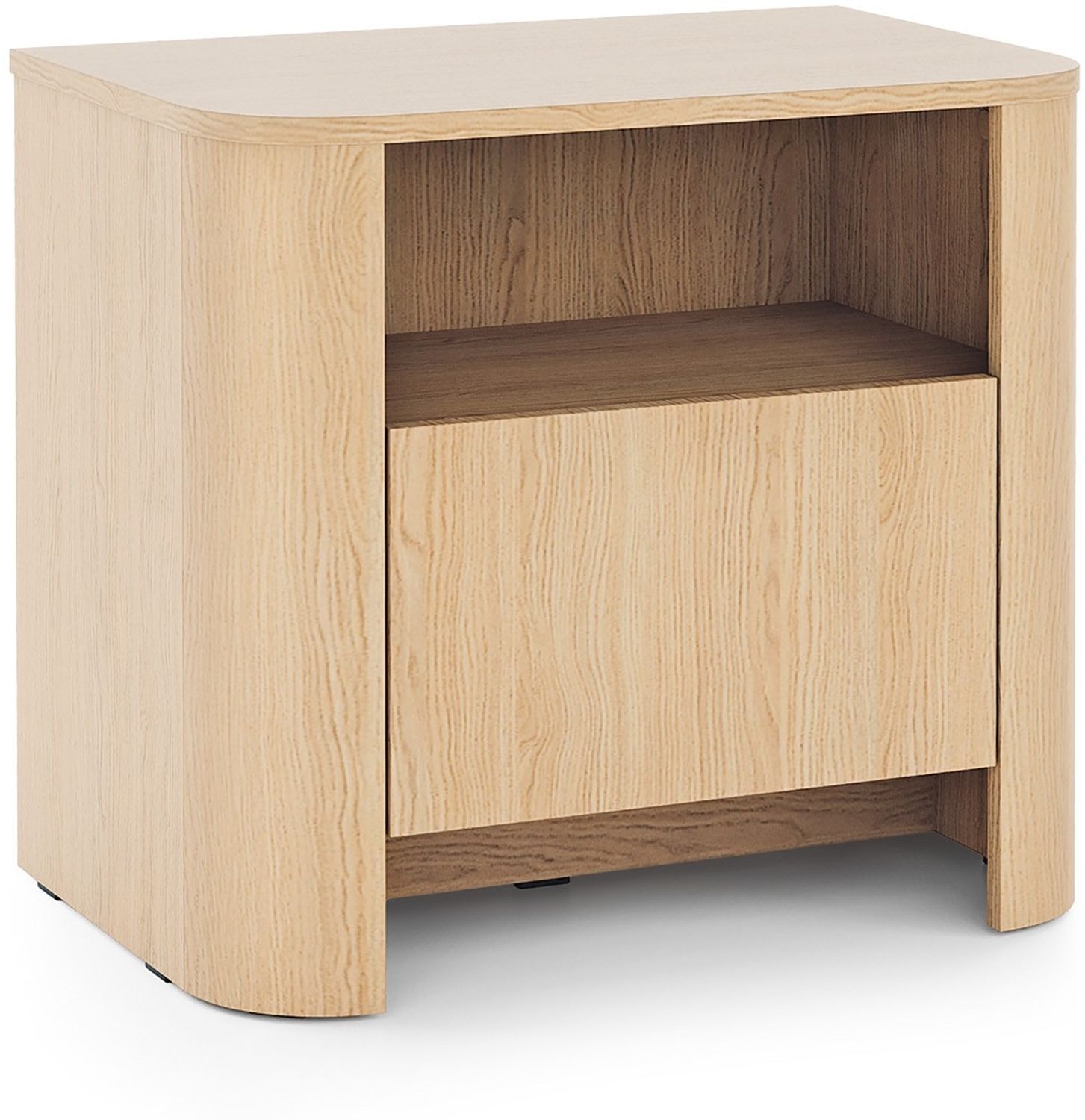 Bettso 'FARI' Nachttisch, Holzwerkstoff Braun, 52x39x58cm Bild 1