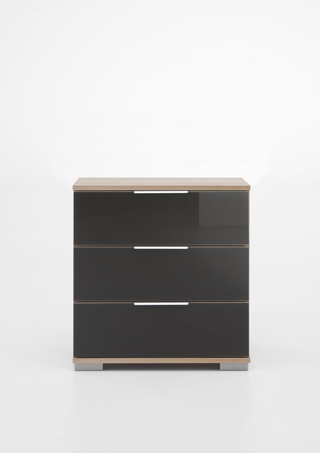 Nachtkommode >Easy Plus< (BxHxT: 52x58x38 cm) in Eiche-Sägerau Bild 1