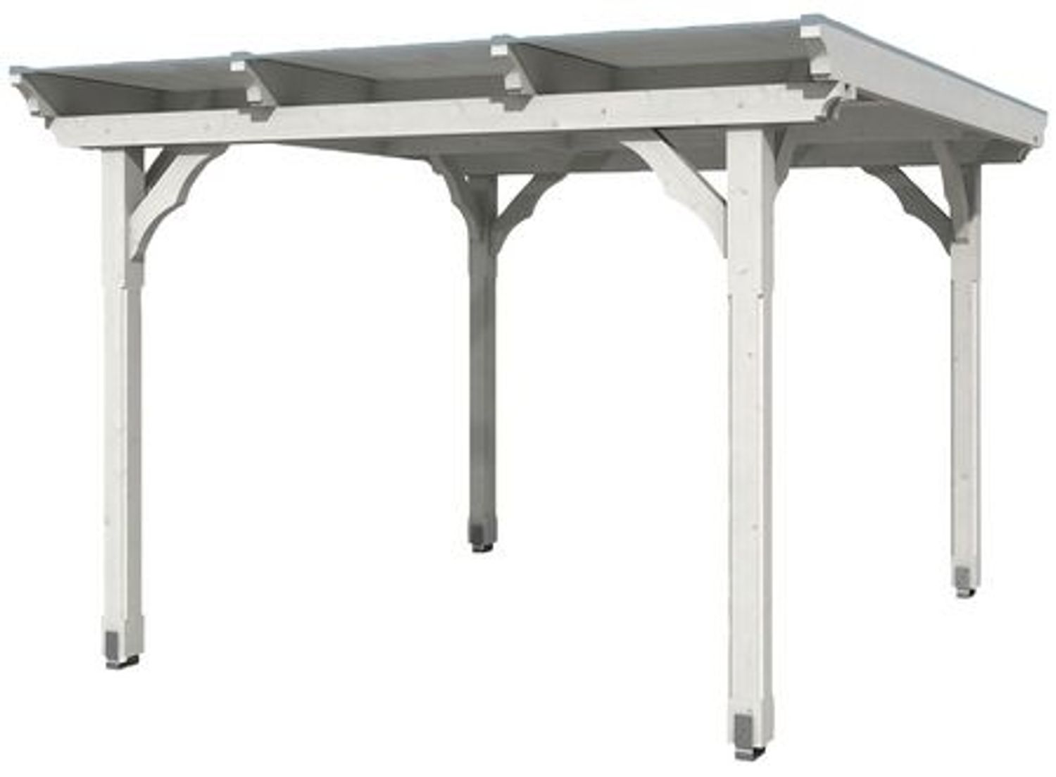 SKANHOLZ Pavillon, Flachdach, viereckig, BxT: 327x350 cm, inkl. Dacheindeckung Gartenpavillon 4018211006441 Bild 1