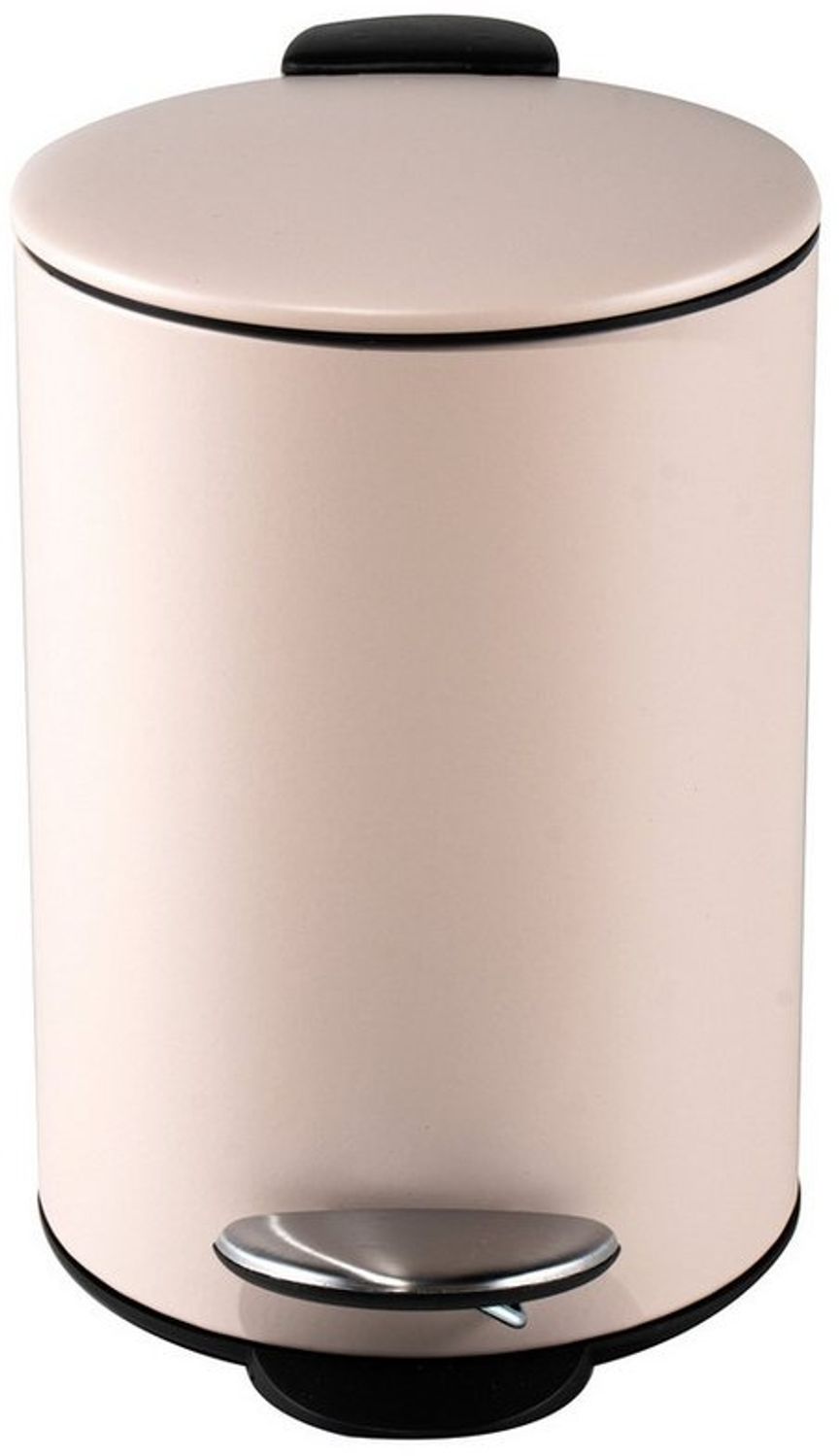 HTI-Living Kosmetikeimer Kosmetikeimer Jannik 3 Liter Rosa, Mülleimer Treteimer Edelstahl Bild 1