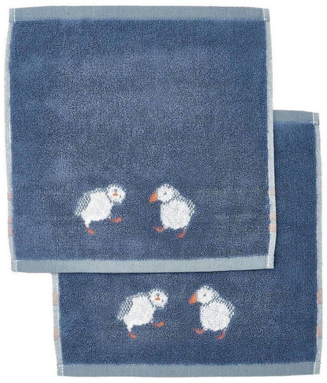 Next Waschlappen 2er Set Waschlappen mit Papageientaucher, (2-St) Bild 1