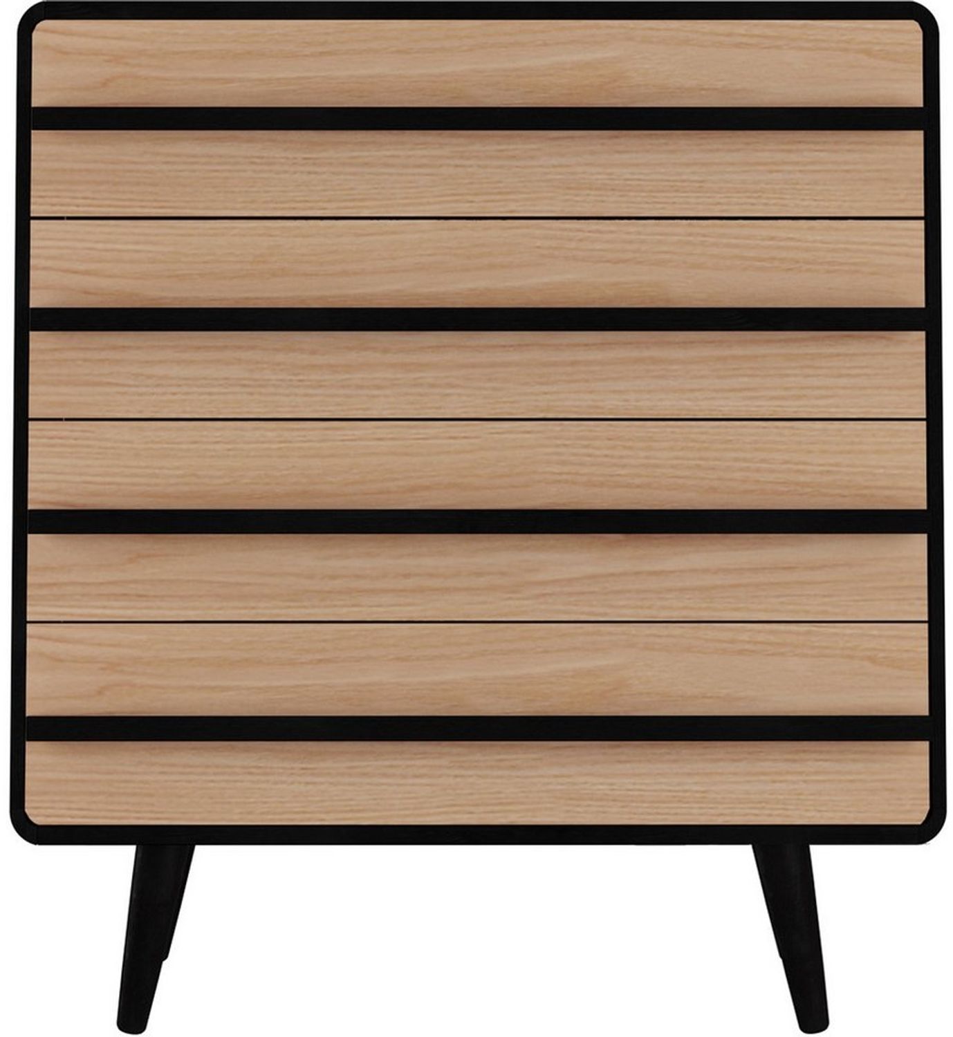 loft24 Kommode Channie, 4 Schubladen, Schubladenkommode, MDF, skandinavisches Design Bild 1