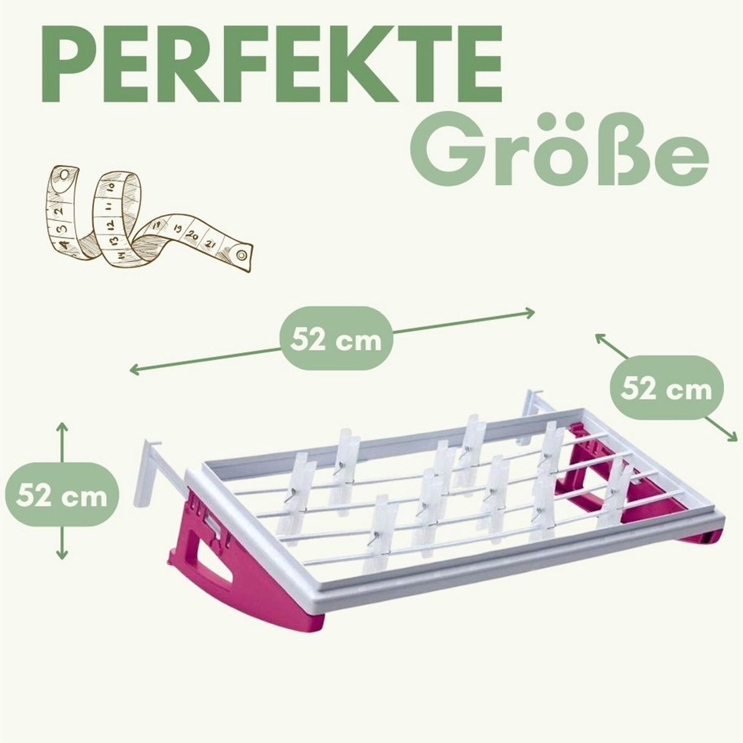 GarPet Badewannen-Wäscheständer Heizungstrockner Heizkörper Badewanne Balkon Wäsche Trockner Bild 1
