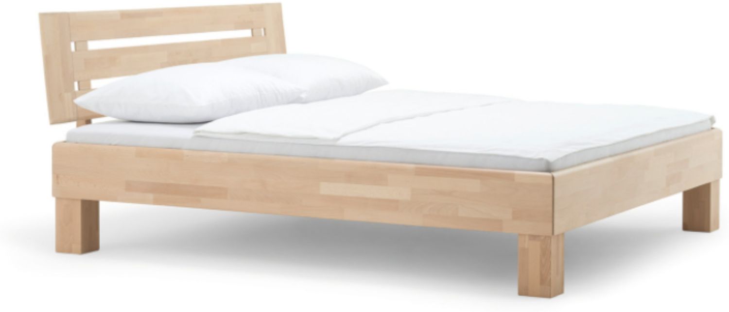 Dico Avantgarde Buche Massivholz Bettrahmen incl. Kopfteil 390.46 Bild 1