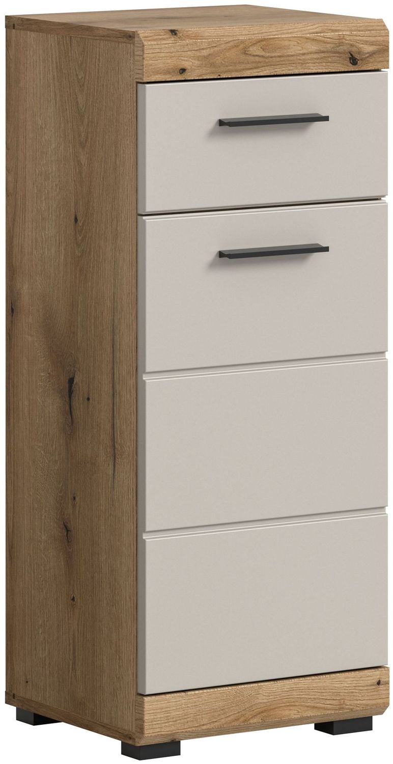 Standschrank B/H/T: 37x88x31 cm in Evoak Oak Nachbildung Bild 1