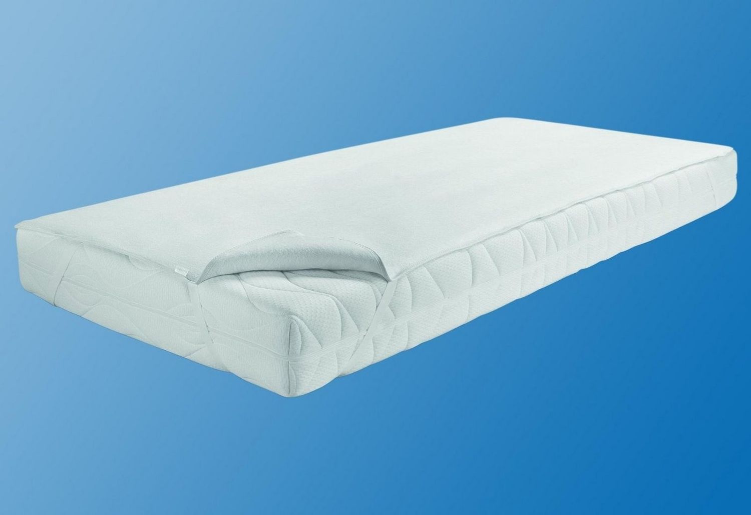 Matratzenauflage Dormisette Protect & Care, Allergiker geeignet (Hausstauballergiker) Dormisette Protect & Care, Moltonauflage, 80x140, 90x200 cm und weiteren Größen, strapazierfähig Bild 1