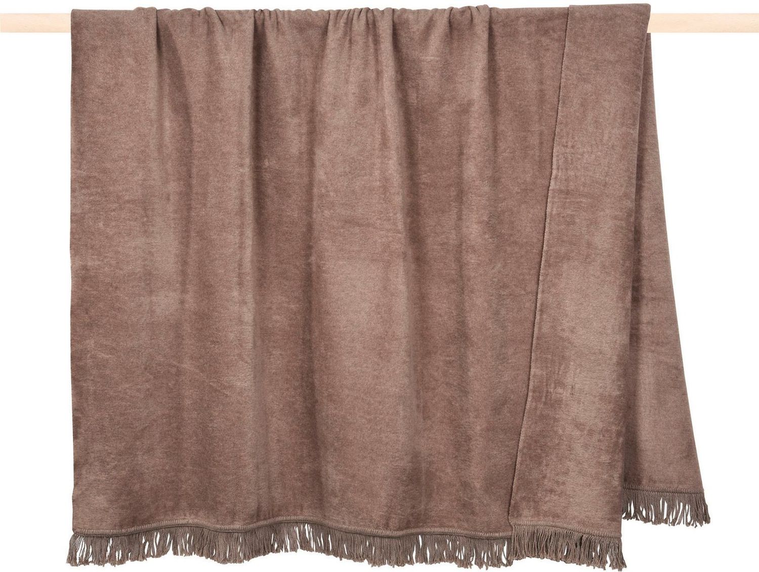pad Wohndecke, Mischgewebe, 150x200 cm, Sydney Taupe Bild 1