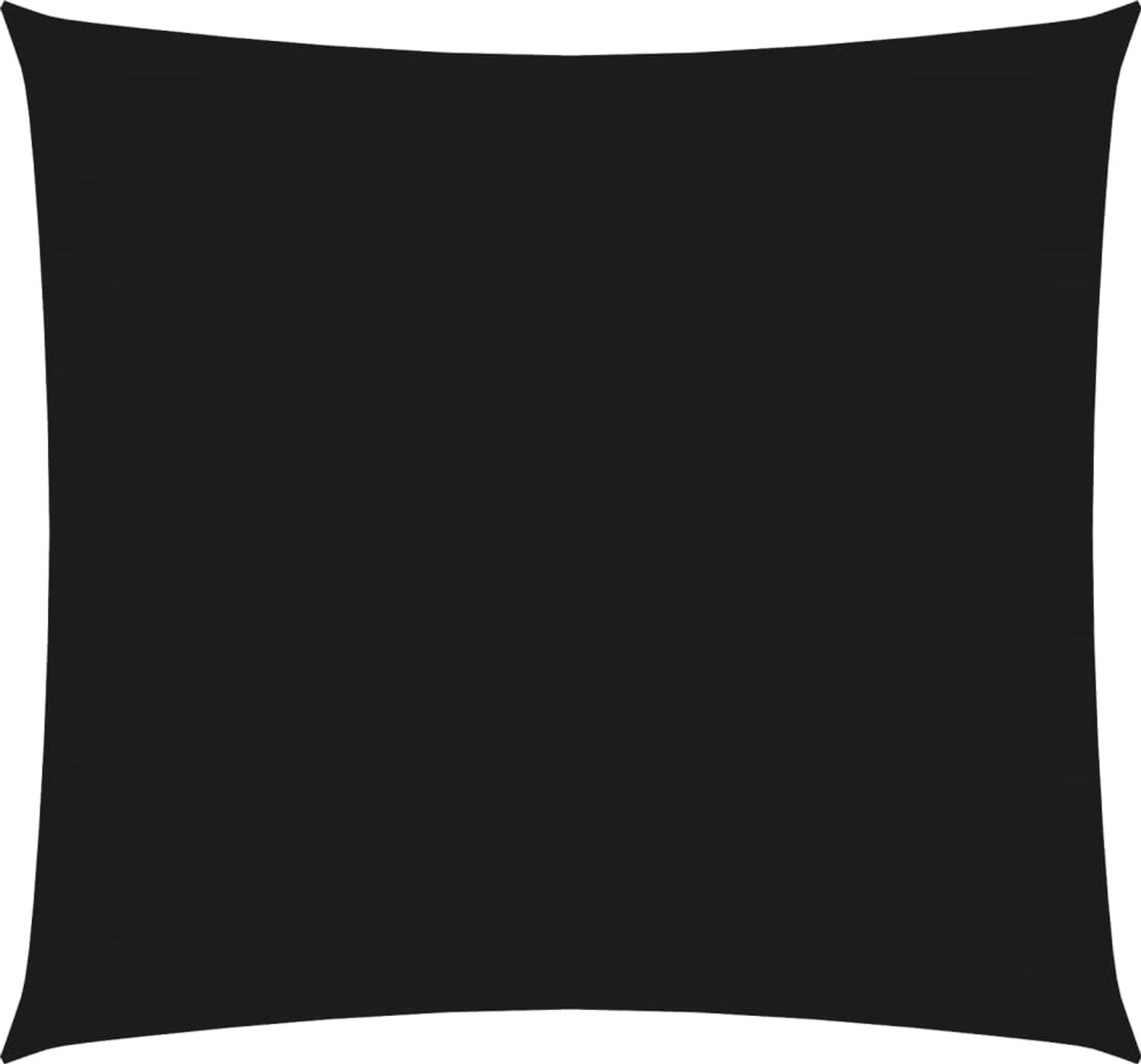 vidaXL Sonnensegel Oxford-Gewebe Quadratisch 4x4 m Schwarz 135744 Bild 1