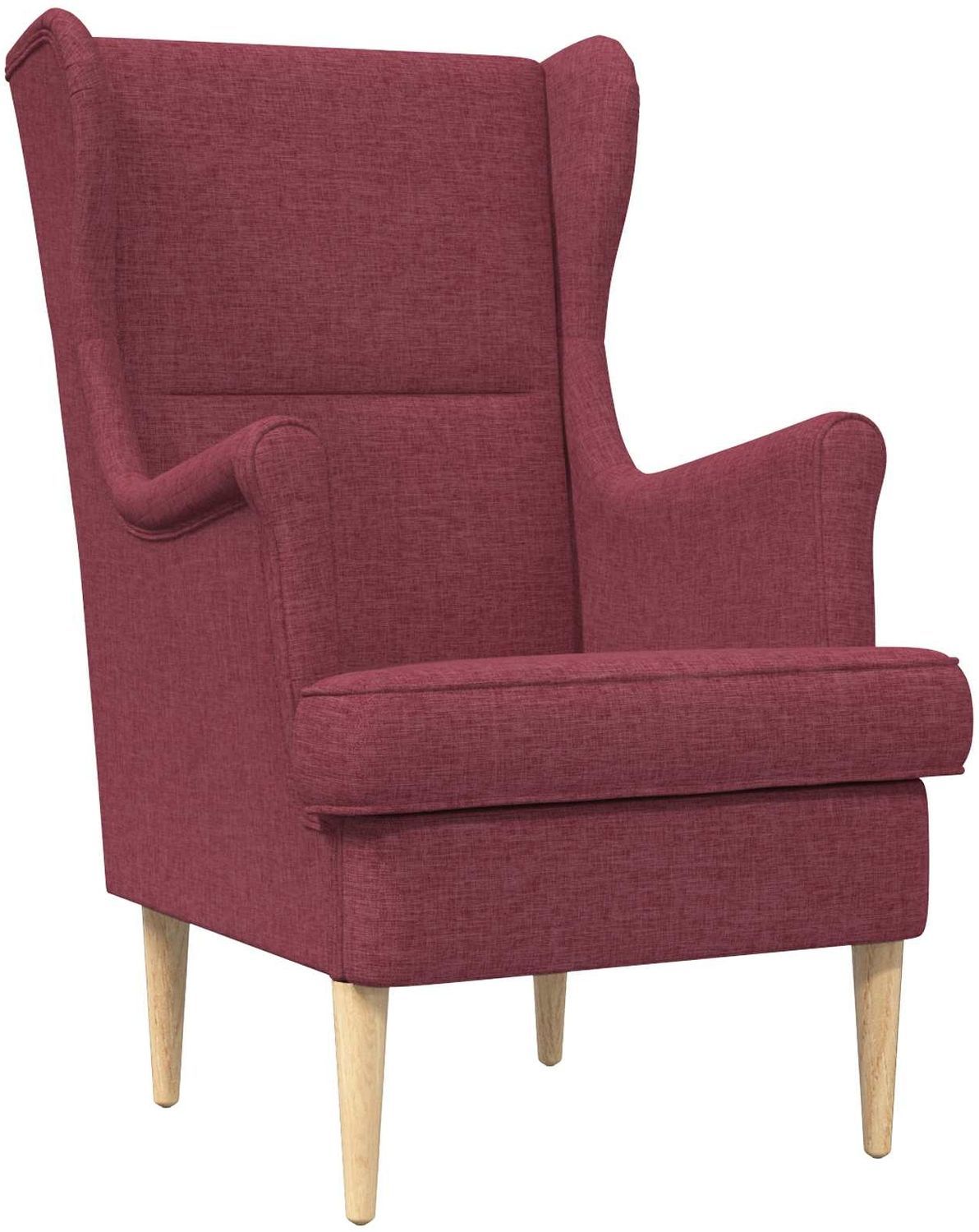 vidaXL Sessel Weinrot Stoff 42029858 Bild 1