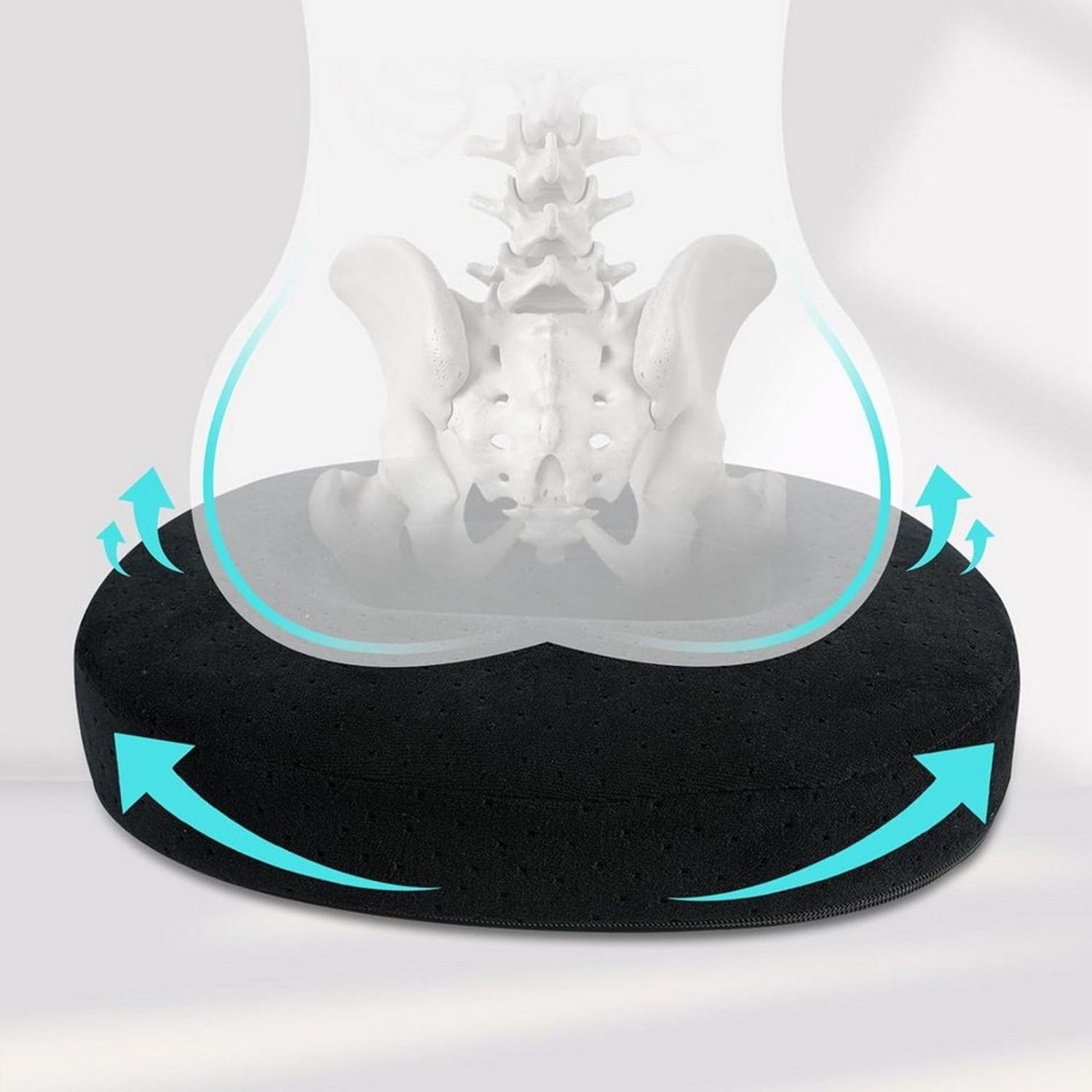 Youyijia Sitzsack Youyijia Sitzring Steißbein Entlastung Orthopädisches Sitzkissen Bild 1
