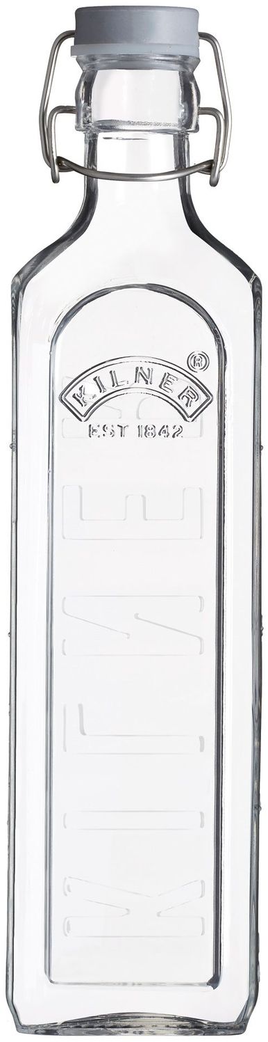Flasche KILNER mit Bügelverschluß LBH 7.50x7.50x30 cm transparent Bild 1
