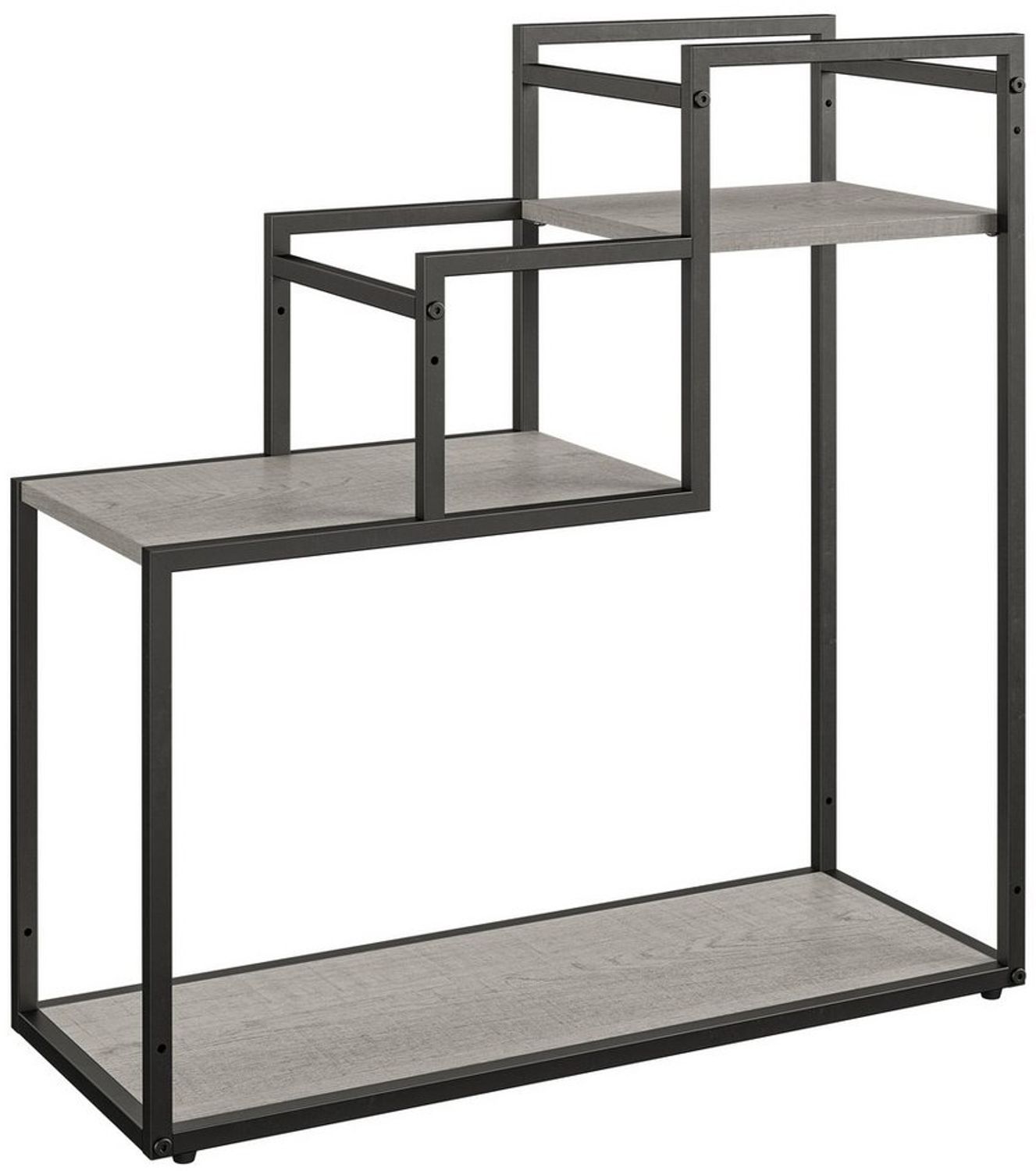 loft24 Pflanzentreppe Weston, Standregal mit Metallgestell für Pflanzen und Blumen Bild 1