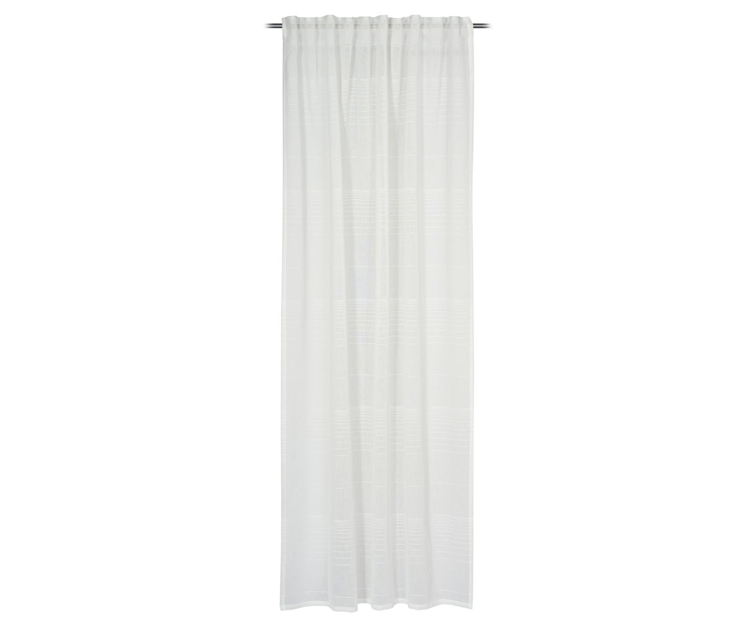 GÖZZE Fertigvorhang DUNNY weiß BH 140x245 cm weiß Gardine Flächenvorhang Bild 1