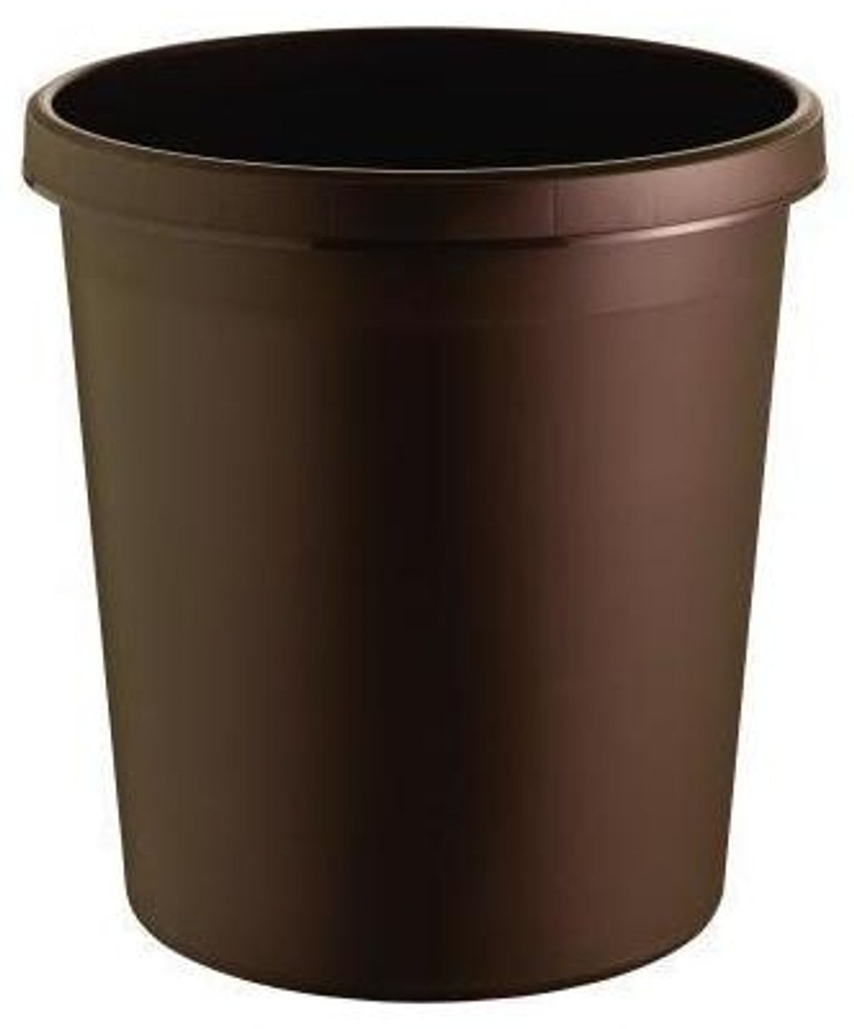 Han 'Grip' Papierkorb Grip, mit umlaufendem Griffrand und 2 Griffmulden, 18 Liter, Braun Bild 1