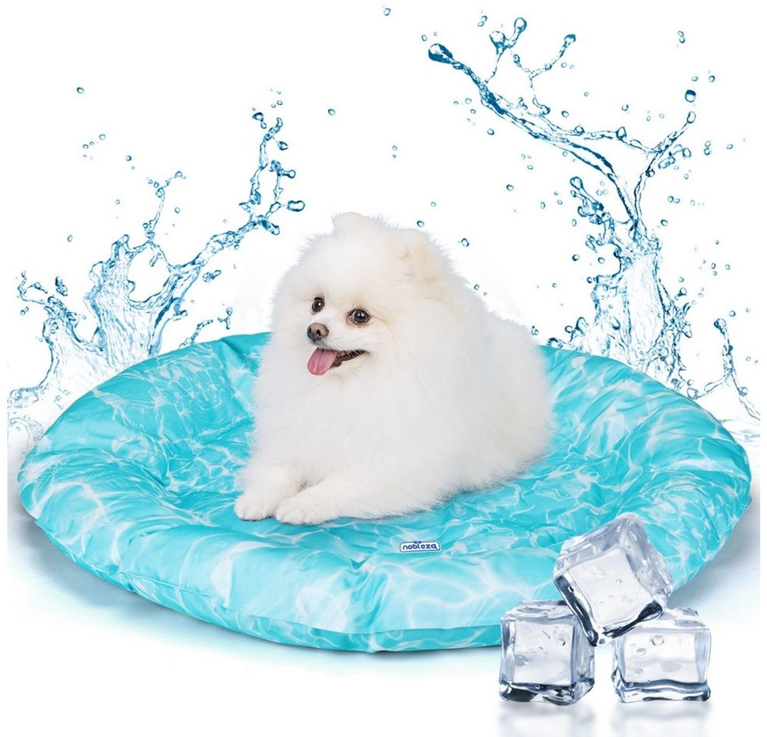nobleza Hundematte kühlmatte Hunde Katzen Kühldecke für Hund Kühlende Decke Bett Haustier Bild 1