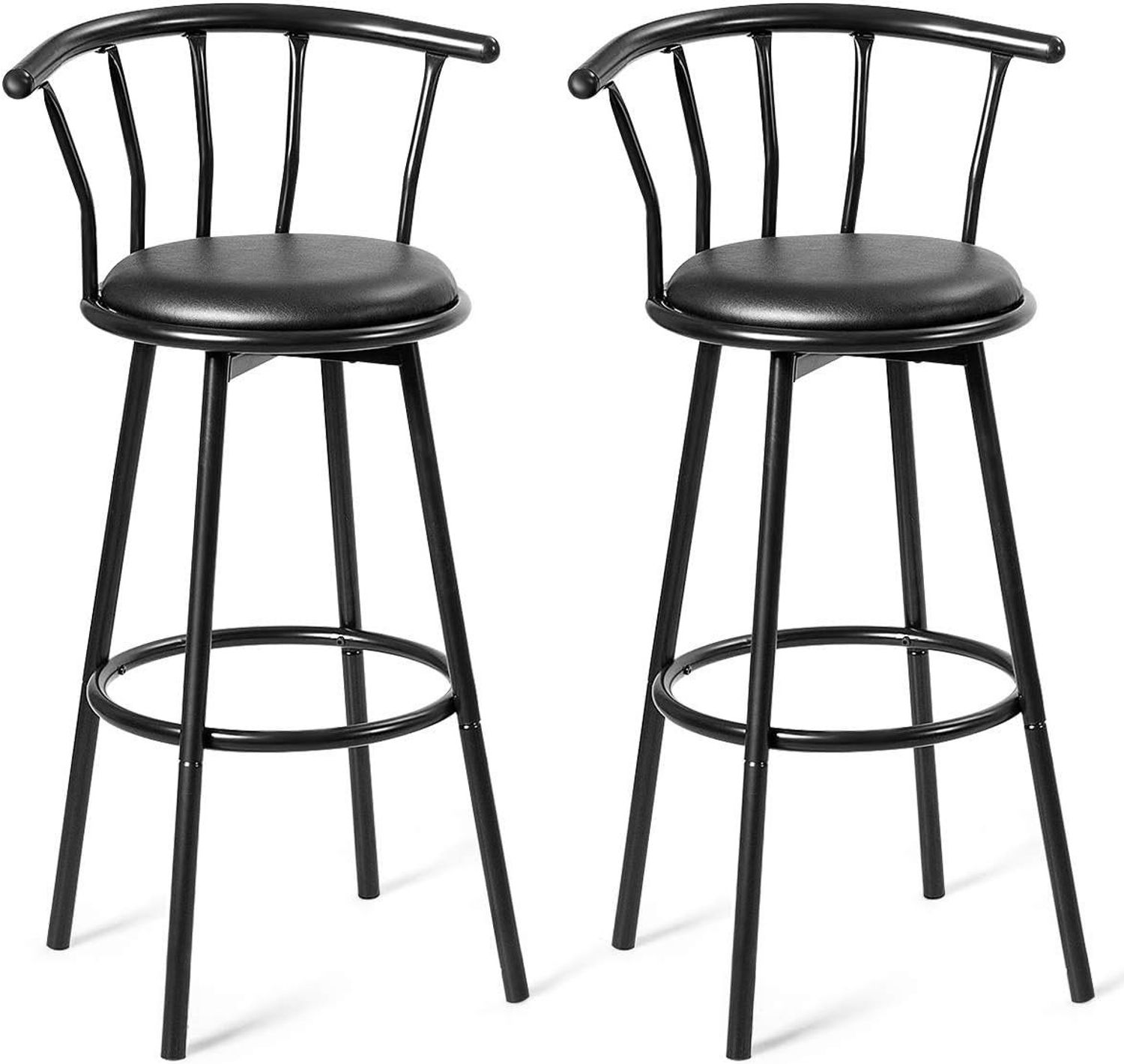KOMFOTTEU Barhocker Tresen-Hocker (Set, 2 St), mit um 360°drehbarem Sitz Bild 1