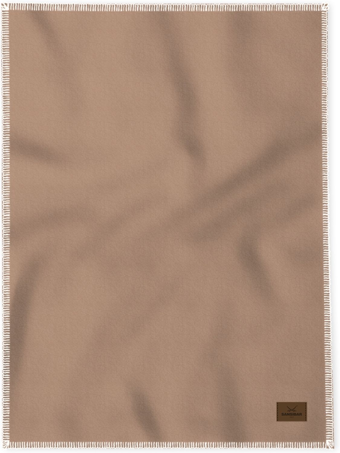 Wohndecke SANSIBAR BL 150x200 cm braun Decke Kuscheldecke Sofadecke Couchdecke Plate Bild 1