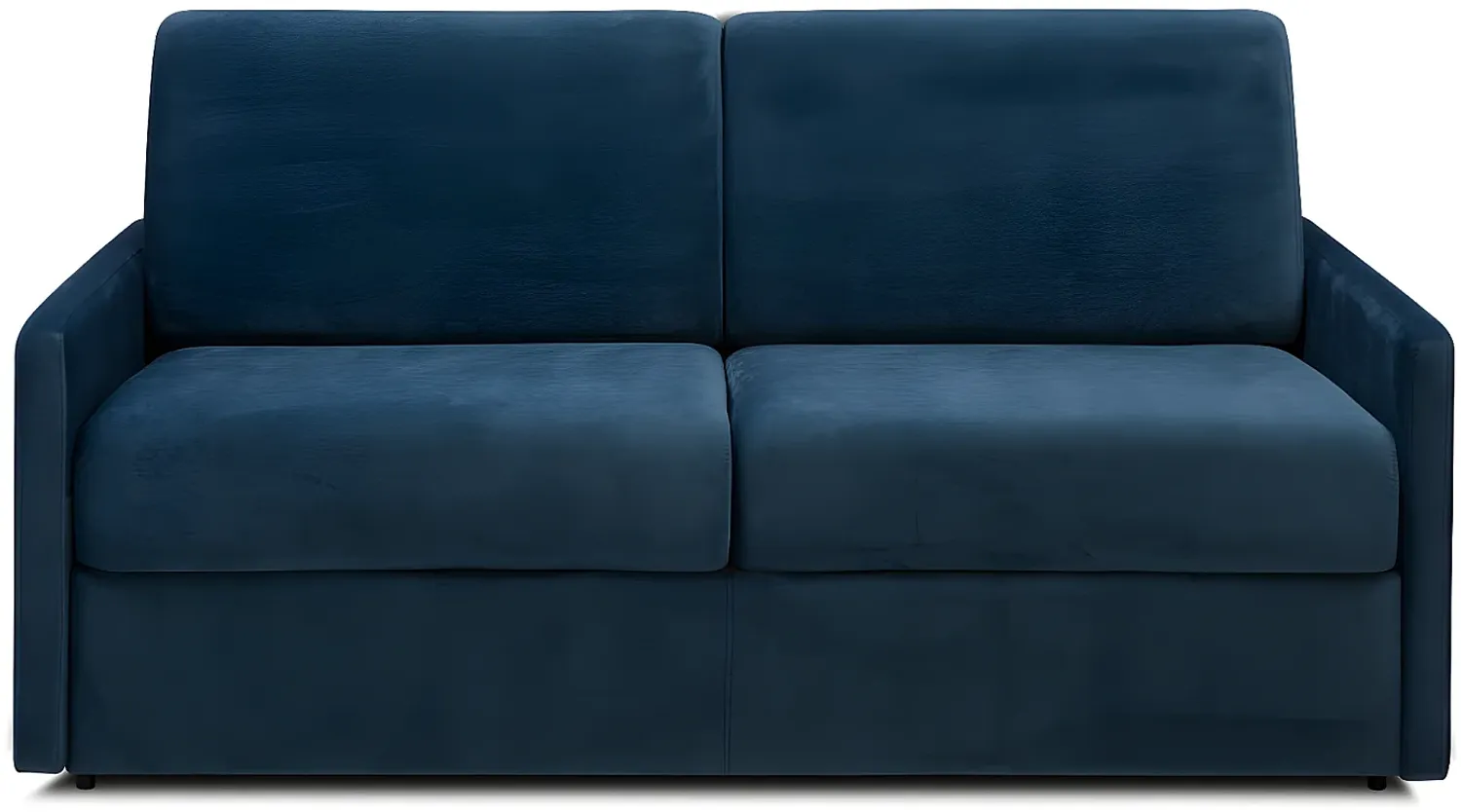 Vente-unique - CALIFE Sofa SamtStoff Blau - B 223 cm94 cm x H 97 cm x L 170 cm Bild 1
