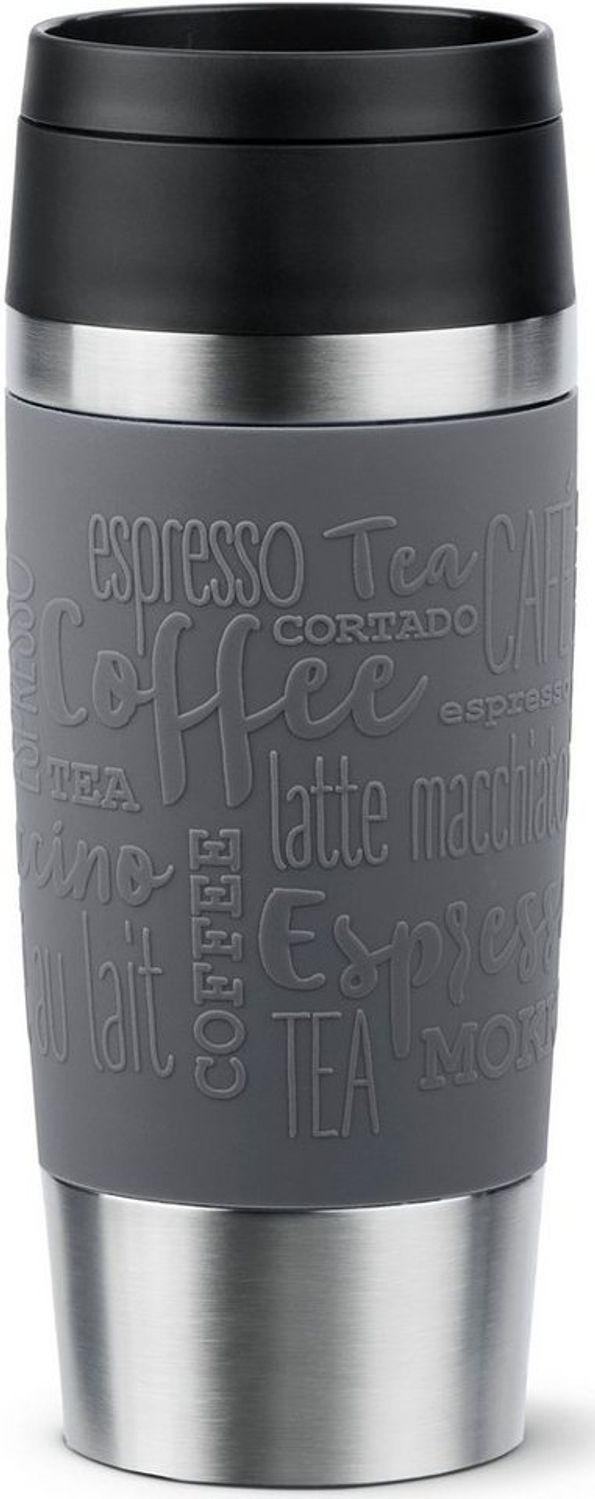EMSA Thermobecher Travel Mug Classic, Pfeffergrau, 0.36 l Bild 1