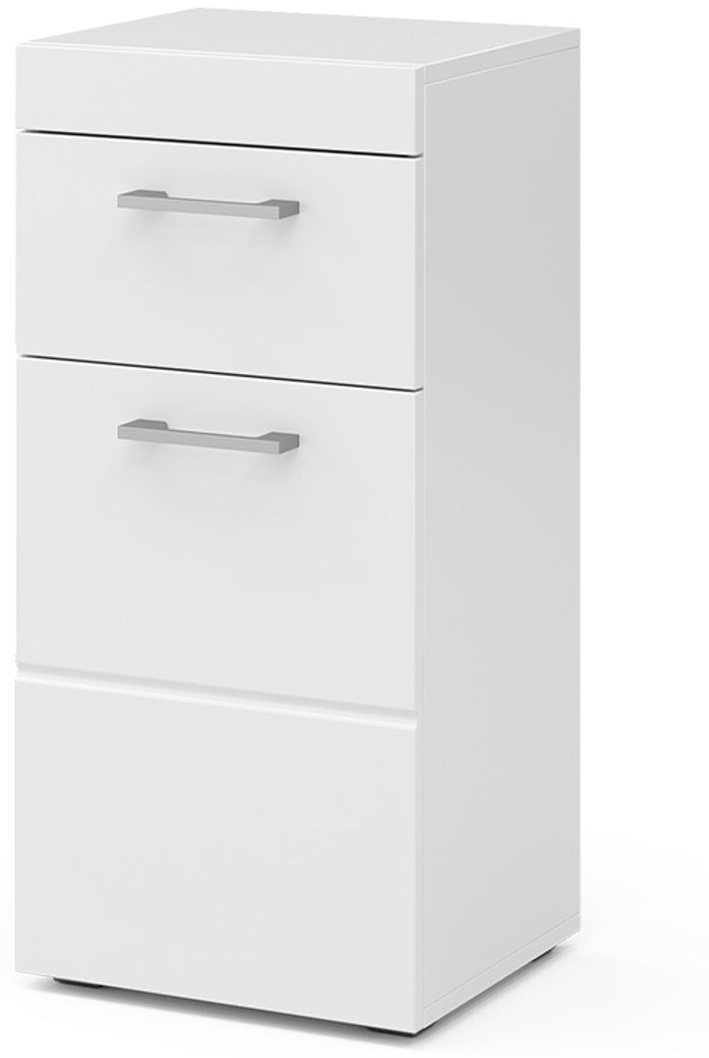 Midischrank Luna Weiß 37 x 79 cm Vicco Bild 1