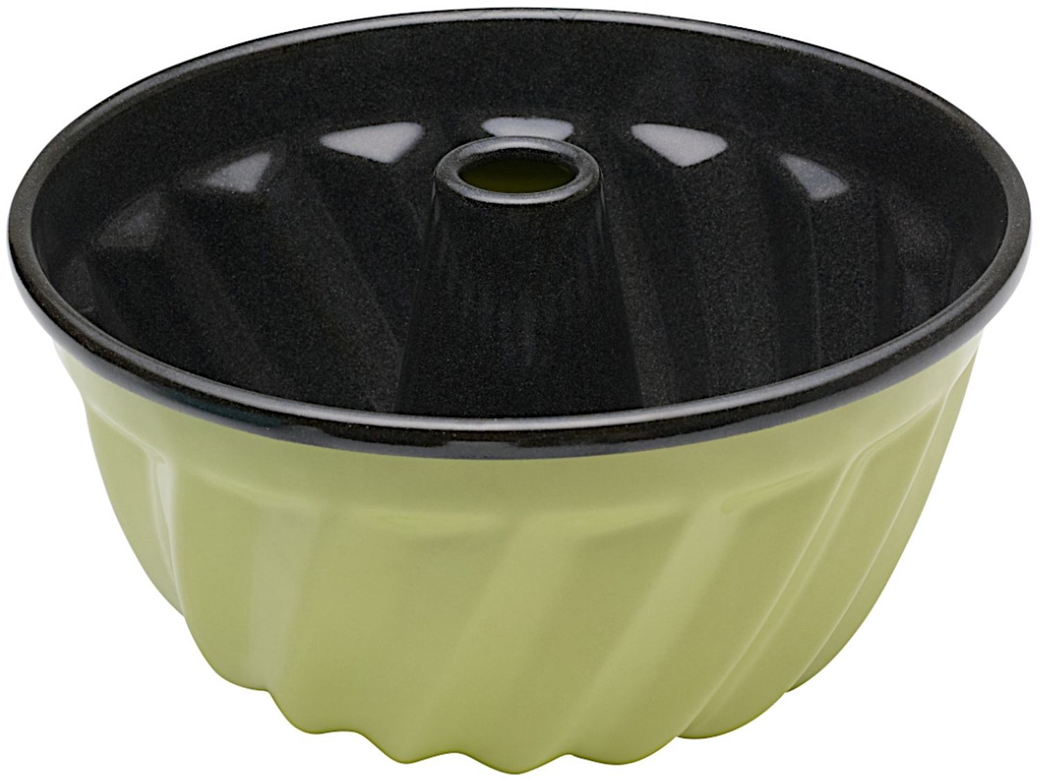 RIESS 0632-026 Gugelhupfform 24 cm, Emaille, CLASSIC, PISTAZIE / Emaillebackform Bild 1