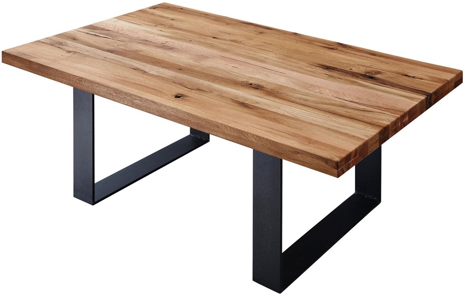 Couchtisch Wild-/Zerreiche 110x70x45 natur geölt MONTREUX #116 Bild 1