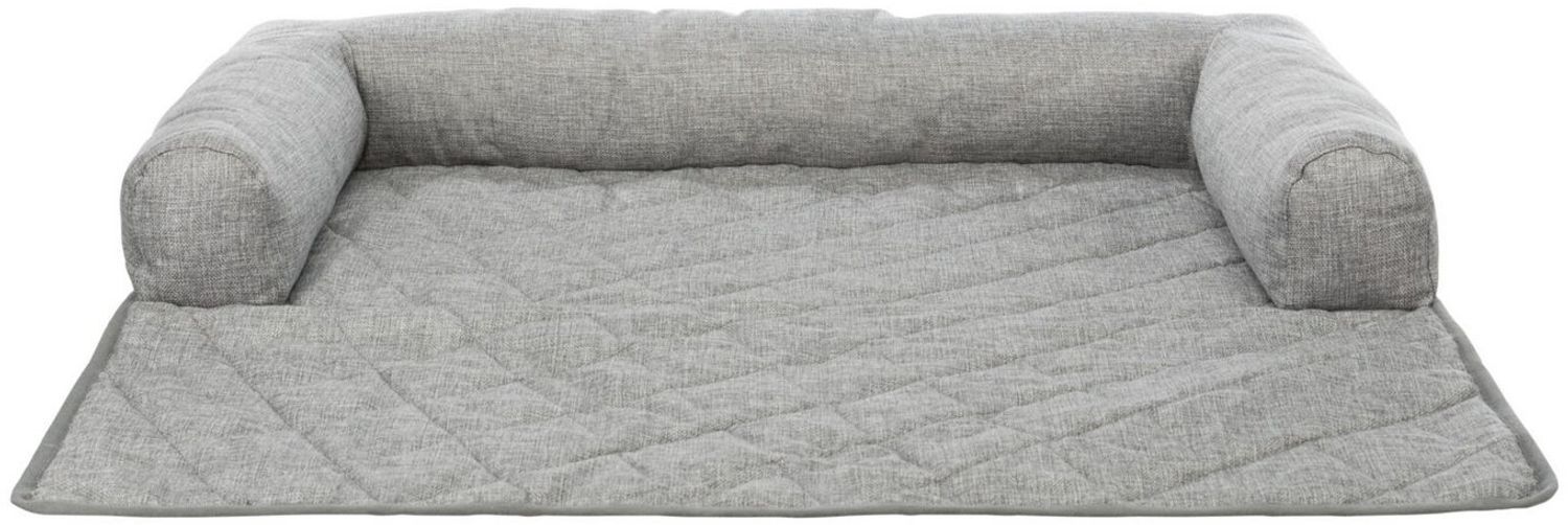 TRIXIE Tierdecke Polster-Schondecke Nero - hellgrau - 70 × 90 cm Bild 1