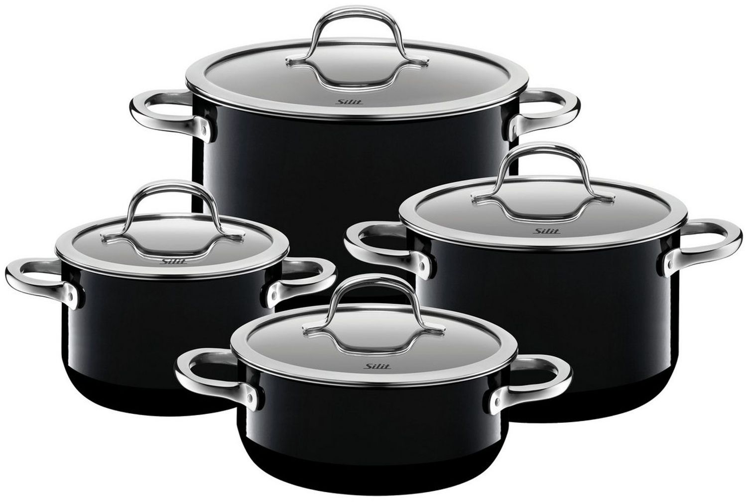 Silit Passion Black Topfset Induktion 4-teilig Bild 1