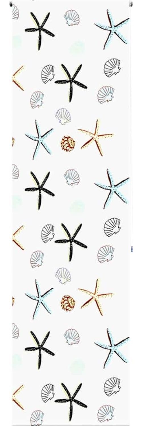 vidaXL Duschrollo 80x240 cm Stoffbreite 76 cm 4014900 Bild 1