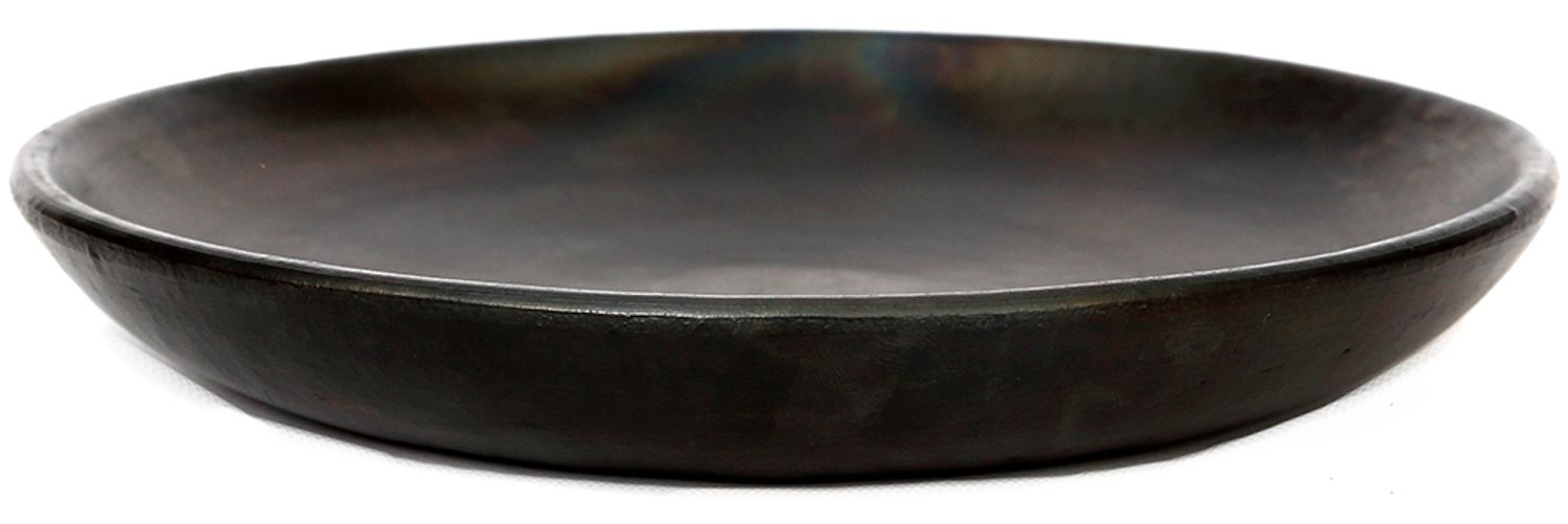 Der Gebrannte Classic Teller - Schwarz - M Bild 1
